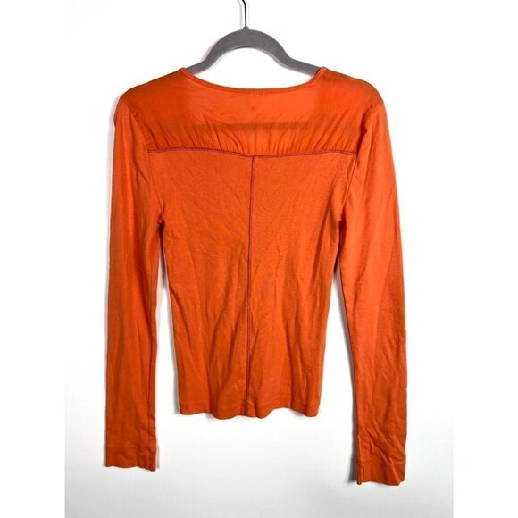 Anthropologie tiny orange top‎ - Picture 7 of 8